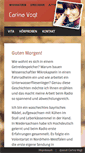 Mobile Screenshot of carinavogt.de
